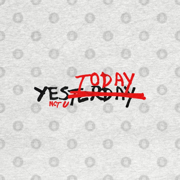 NCT YESTODAY Logo design by chuuyatrash